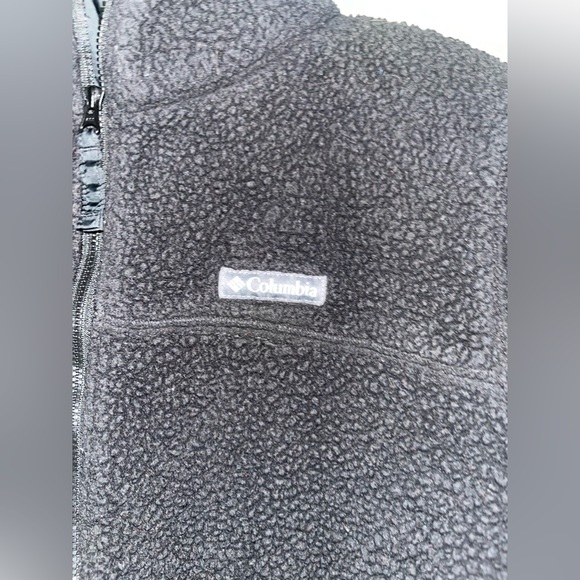 Columbia black teddy jacket! - Picture 3 of 5